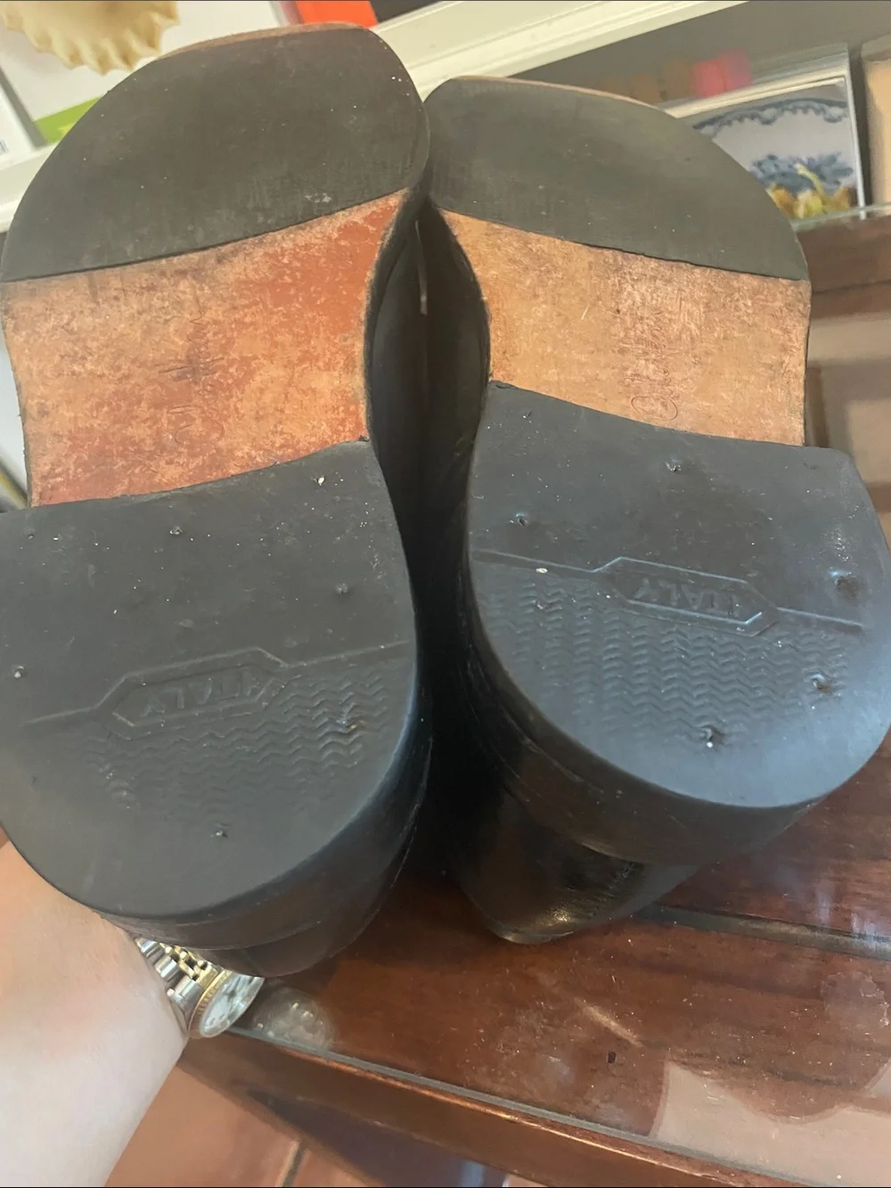 Cole Haan Men's Black Leather Slip-On Dress Loafers
